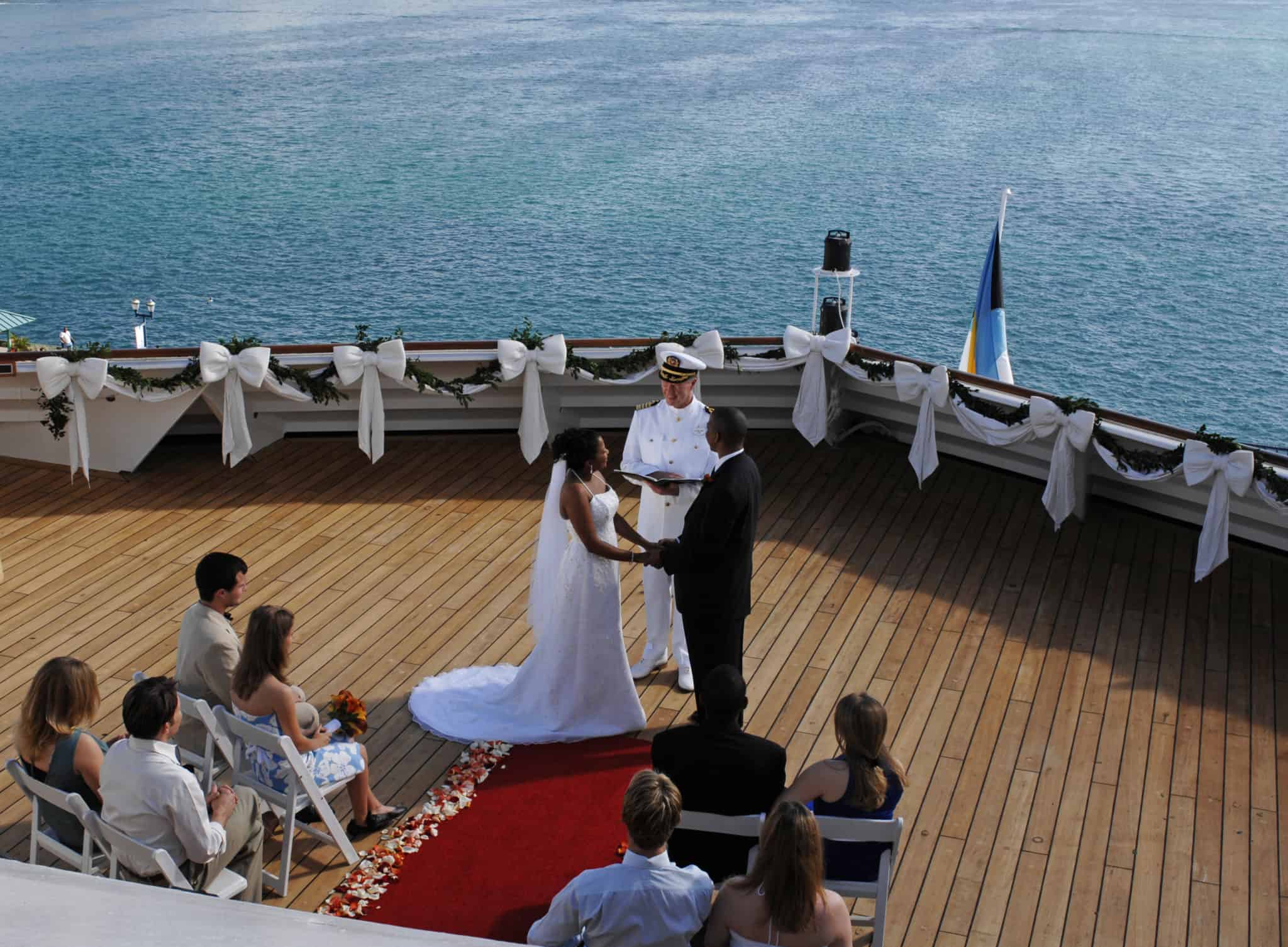 disney cruise wedding captain officiant