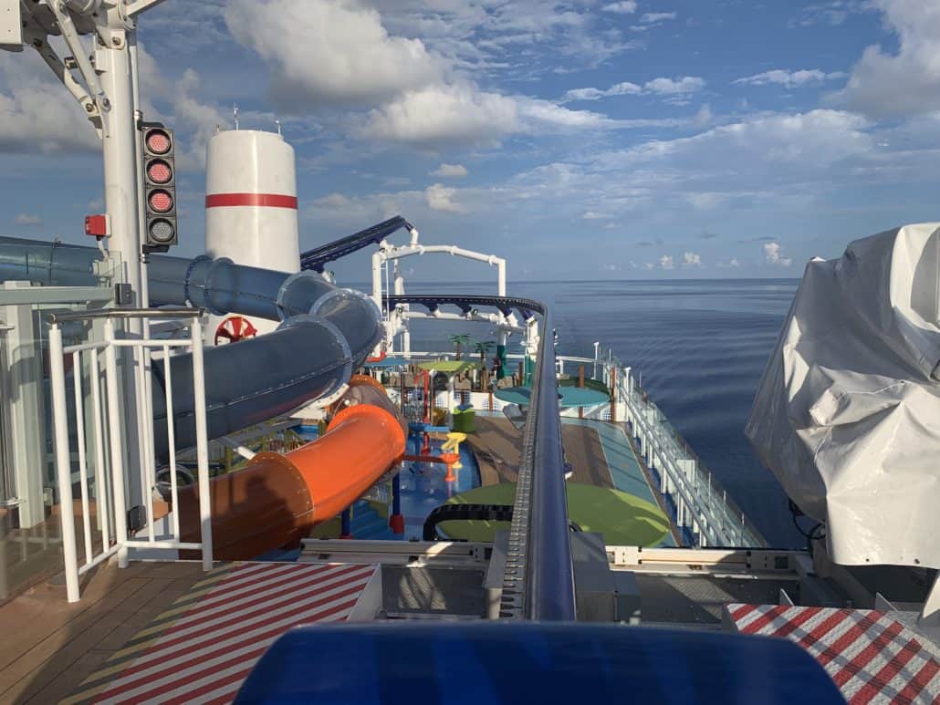 bolt roller coaster carnival cruise mardi gras
