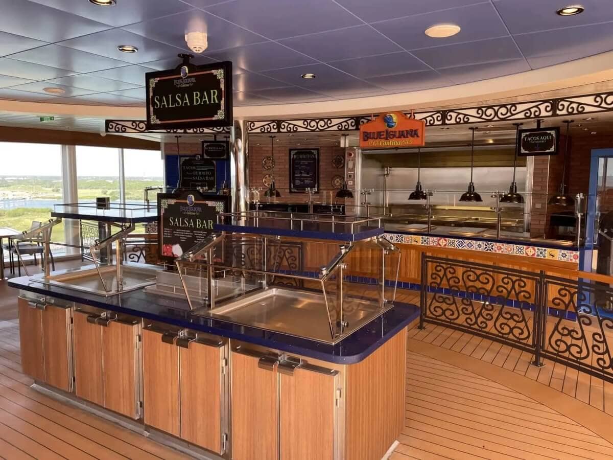 BlueIguana Cantina on Mardi Gras