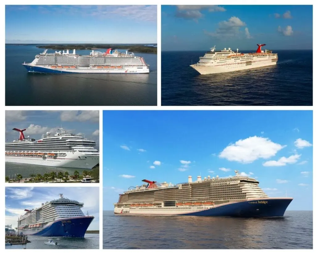 Carnival Cruise ships