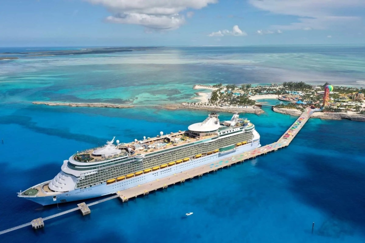 freedom of the Seas at CocoCay