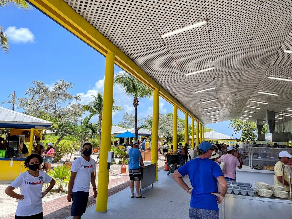 half moon cay bbq
