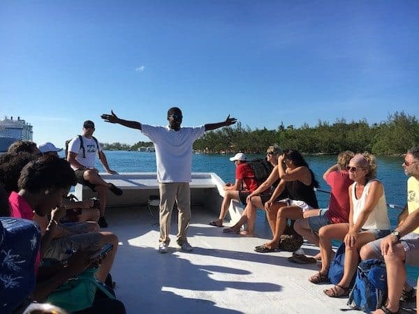 Nassau Bahamas water taxi Atlantis