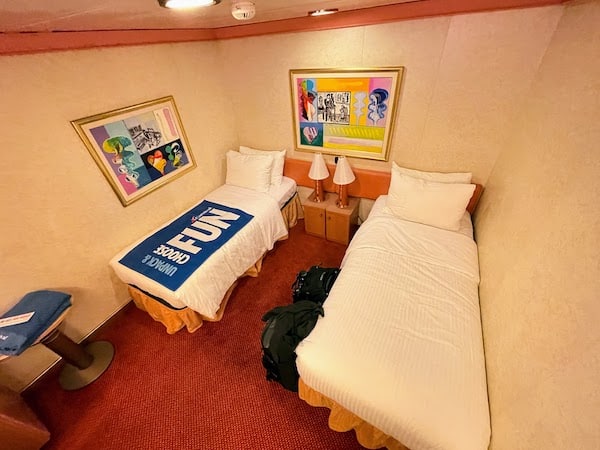 carnival liberty cruise inside cabin