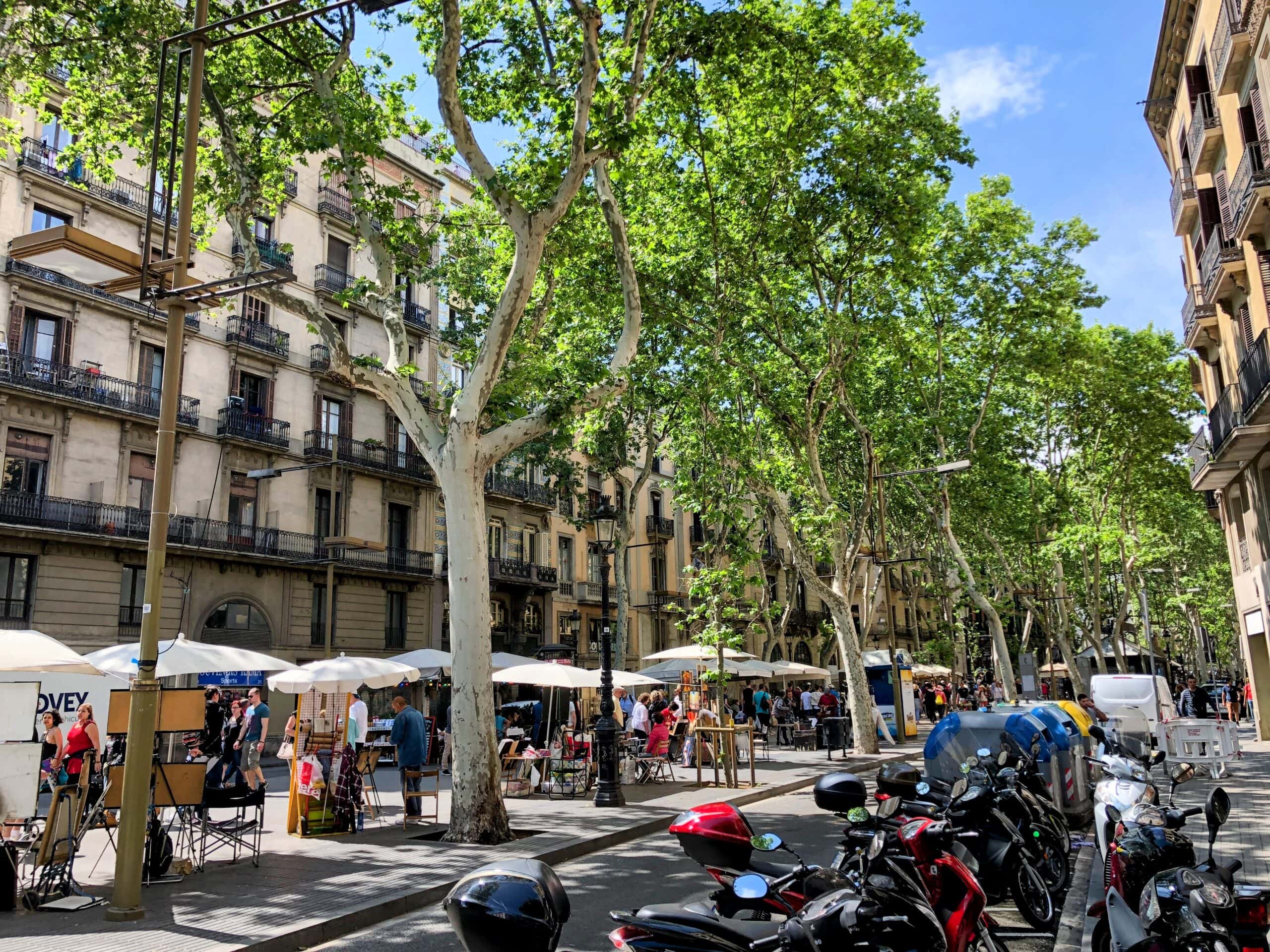 LA RAMBLA BARCELONA