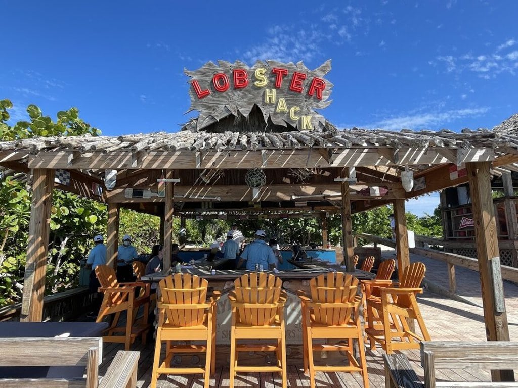 lobster shack half moon cay