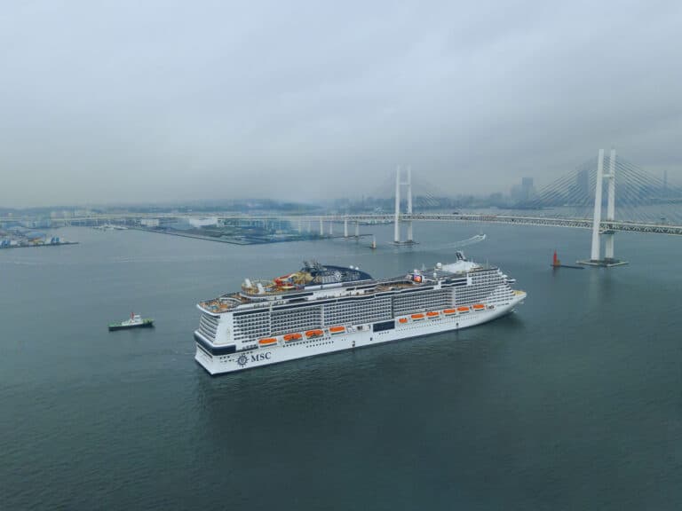 msc bellissima yokohama japan