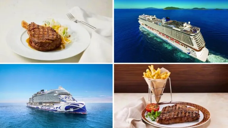 Norwegian cruise line menus guide