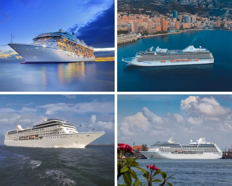 Oceania Cruise Ships by Size — Smallest to Biggest