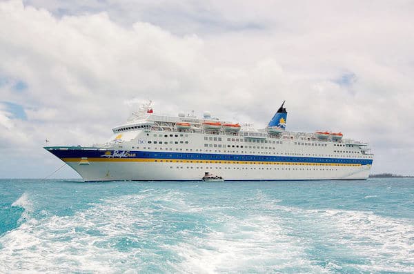 Jubilee as Pacific Sun for P&O - photo: Wikipedia