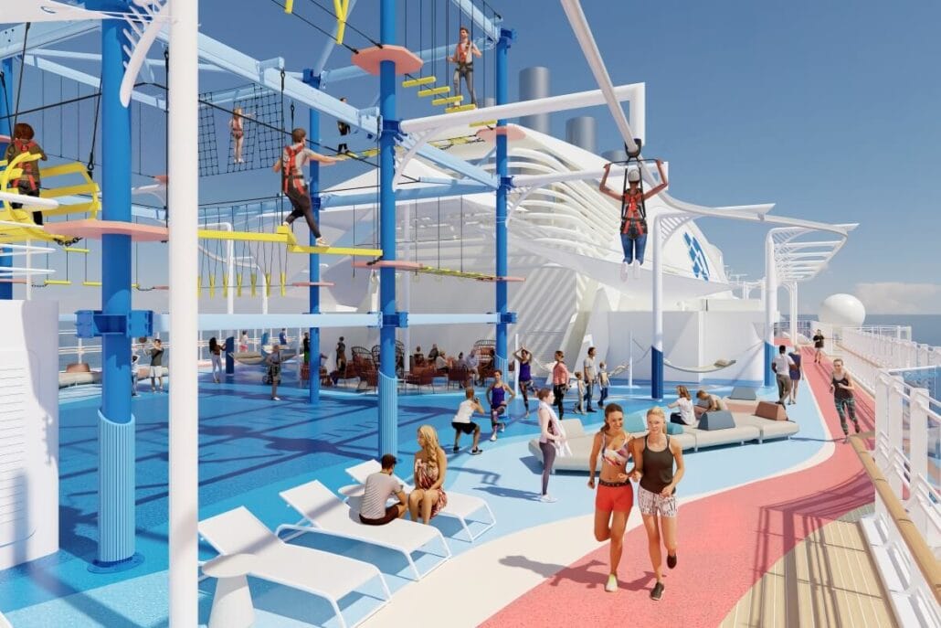 RollGlider, Coastal Climb and Ropes Course on Sun Princess